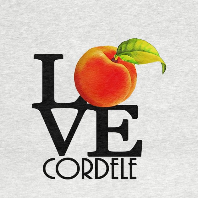 LOVE Cordele Georgia Peach Design by Georgia